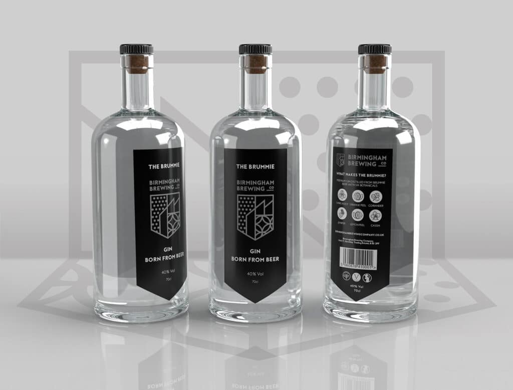 Brummie Gin for sale from The Birmingham Brewing Company