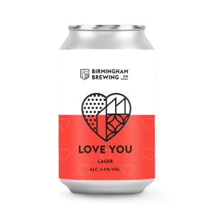 Love Lager Valentines Beer