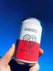 Love Lager Valentines beer - 12 Pack