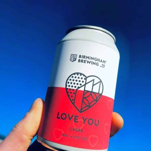 Love Lager Valentines beer - 12 Pack